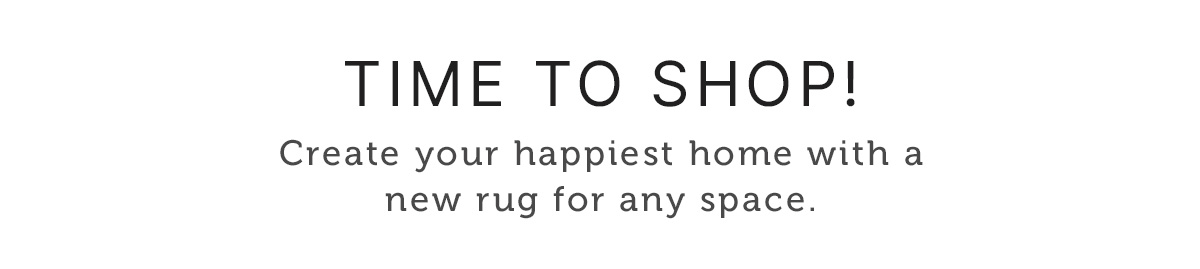 Time to Shop