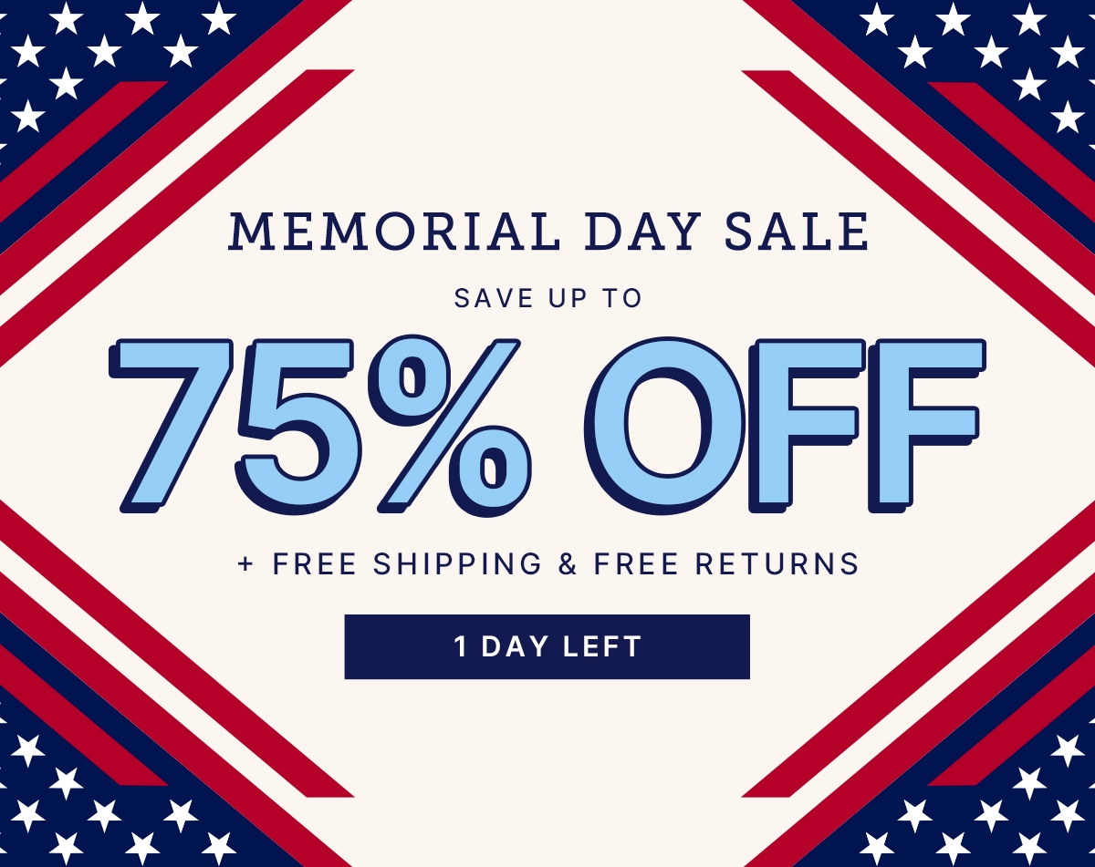 Memorial Day Sale