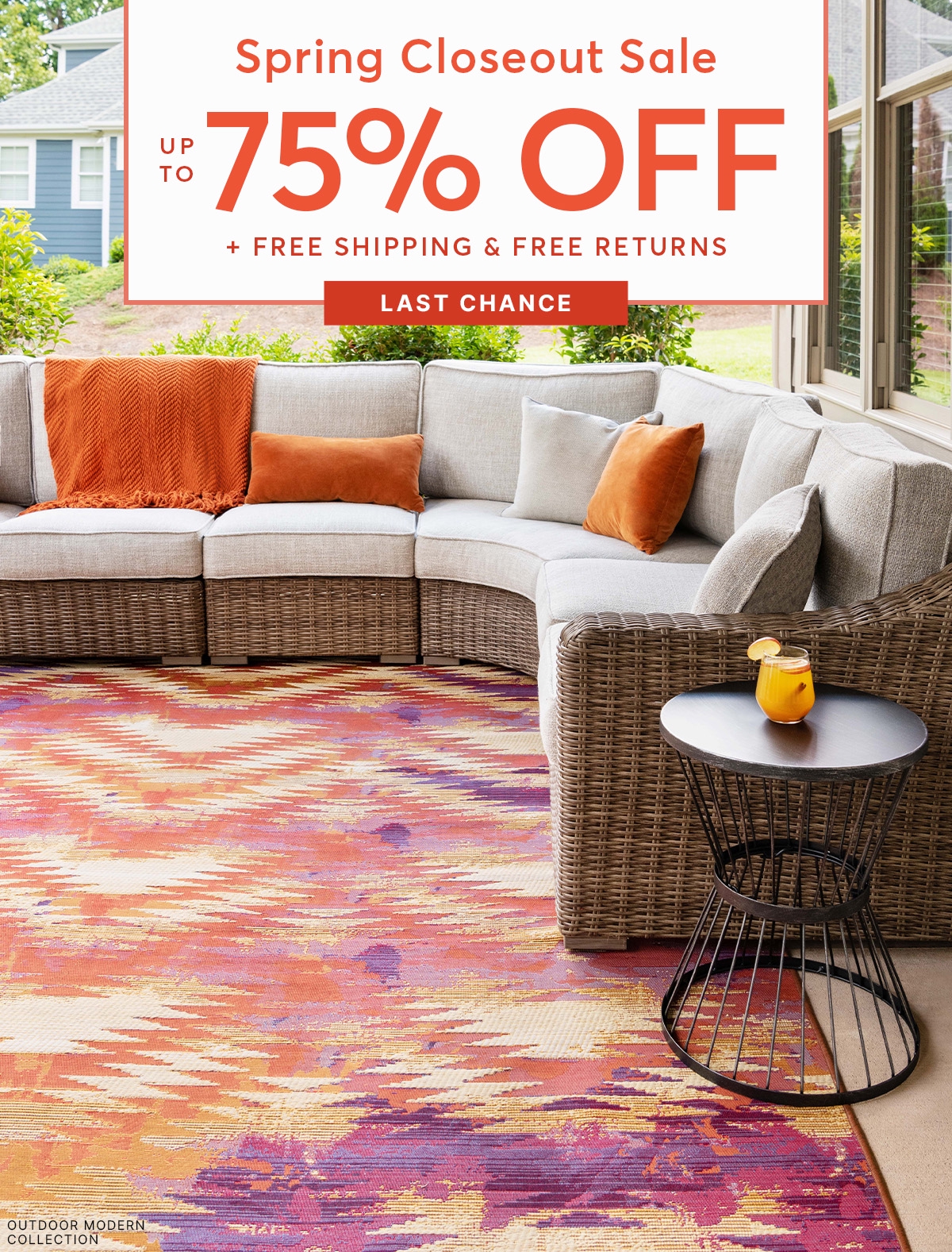 Spring Closeout Sale