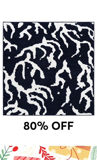 7' 10 x 7' 10 Washable Sabrina Soto Indoor / Outdoor Square Rug
