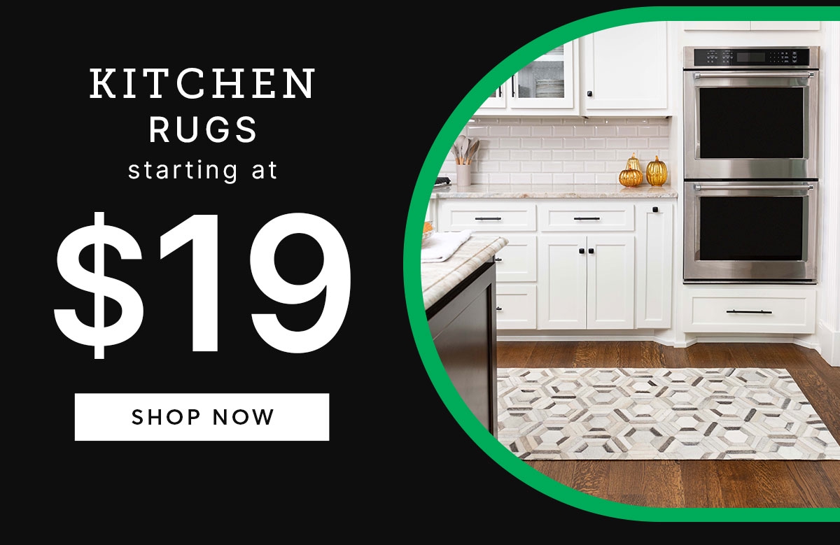 Kitchen Rugs Starting at $19