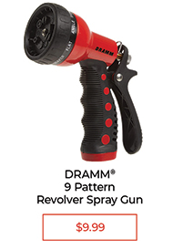Dramm 9 pattern revolver spray gun $9.99