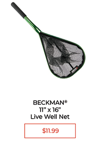Beckman® 11" x 16" Live Well Net - $11.99