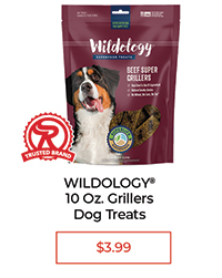 Wildology® 10 Oz. Grillers Dog Treats - $3.99