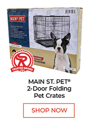 Main St. Pet® 2-Door Folding Pet Crates - Shop Now