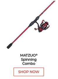 Matzuo® Spinning Combo - Shop Now