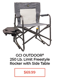 GCI Outdoor 250 Lb. Limit Freestyle Rocker With Side Table - $69.99