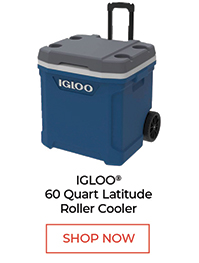Igloo® 60 Quart Latitude Roller Cooler - Shop Now