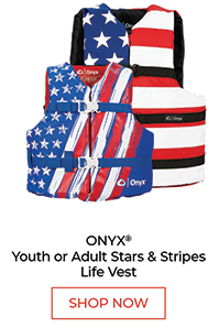 Onyx Youth Or Adult Stars & Stripes Life Vest - Shop Now