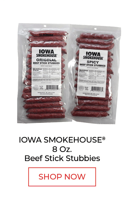 IOWA SMOKEHOUSE® Beef Stick STUBBIES Original, 8 oz.