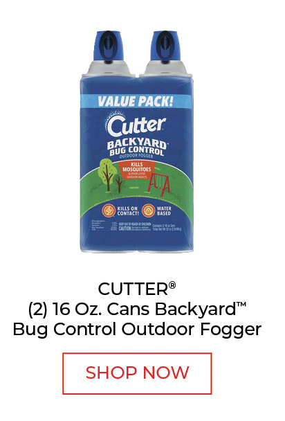 Cutter Backyard Bug Control Insect Killer Fogger, 2-16 oz. Pack