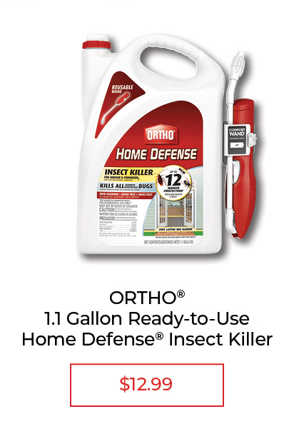 Ortho® Home Defense MAX® Insect Killer for Indoor & Outdoor Perimeter with Comfort Wand®, 1.1 gal.