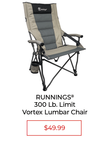 Runnings Vortex Lumbar Chair