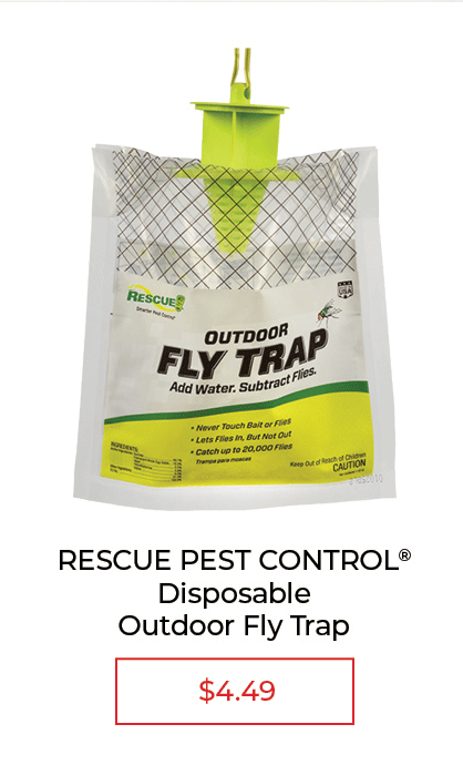 Rescue Outdoor Disposable Fly Trap - $4.49