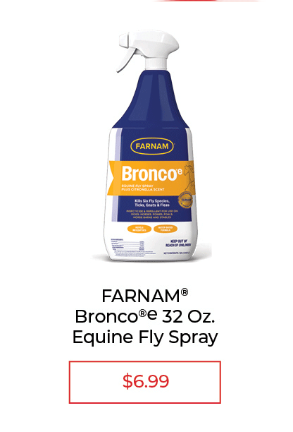 Farnam® Bronco®e Equine Fly Spray