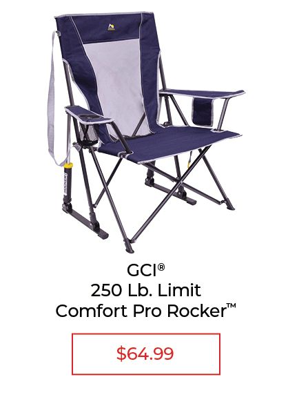GCI Chair Comfort Pro Rocker, Indigo