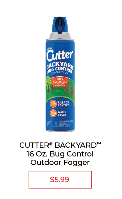 Cutter Backyard™ Bug Control Outdoor Fogger, 16 oz. $5.99