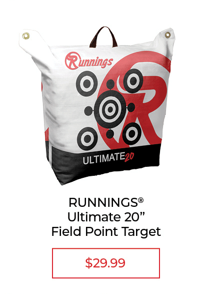 Runnings Ultimate 20" Field Point Target for $29.99