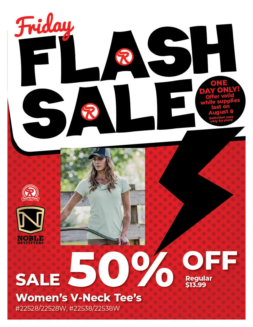 Friday Flash Sale -Women's Noble V-Neck tees - 50% off