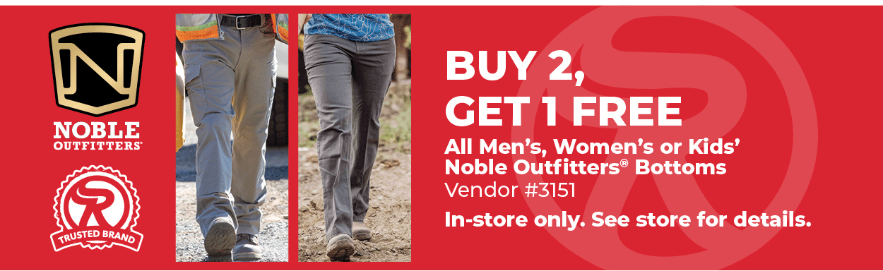 Noble bottoms in store only