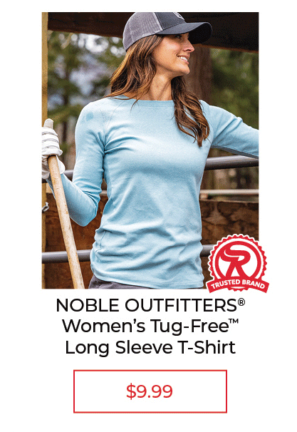 Noble Women's Tug-Free Long Sleeve T-Shirt - SALE $9.99