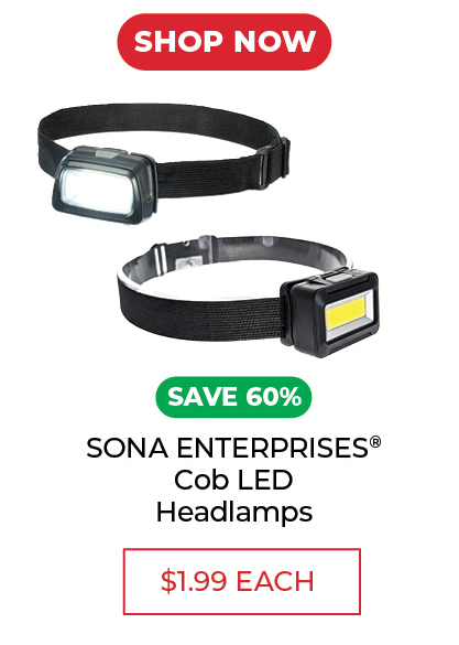 Sona Enterprises 220 Lumen LED Headlamp - SALE $1.99