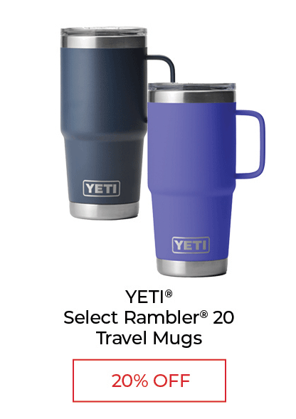 YETI Rambler Travel Mug with Stronghold Lid, 20 oz. - 20% OFF