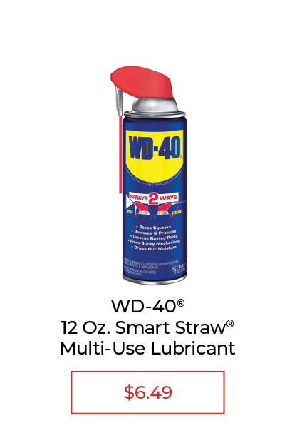 WD-40 12 Oz. Aerosol Multi-Purpose Lubricant with Smart Straw - SALE $6.49
