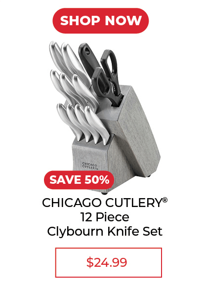 CHICAGO CUTLERY ® Clybourn 12-Piece Knife Set - SALE $24.99