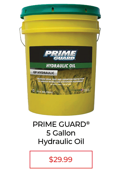 Prime Guard 5 Gallon Hydraulic Fluid - SALE $29.99