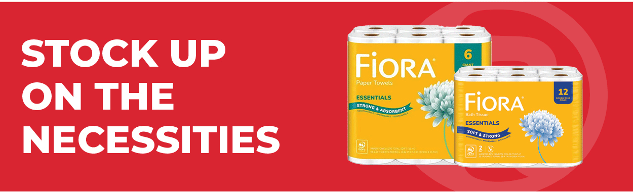 Stock Up on the Necessities