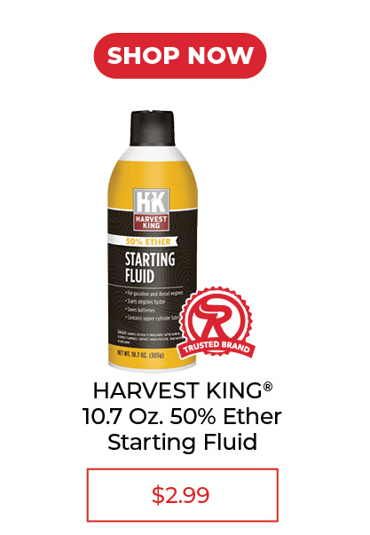 Harvest King® Premium Starting Fluid, 10.7 oz. - SALE $2.99