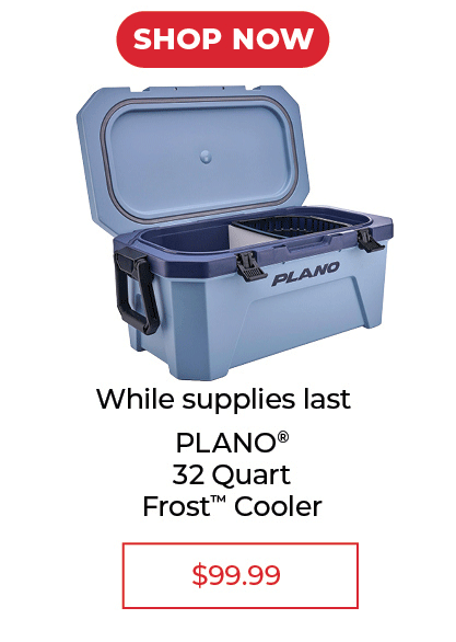 Plano® Frost™ 32 Quart Cooler, Pacific Blue - SALE $99.99