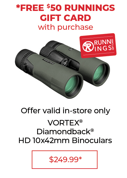 Vortex® Diamondback HD 10x42mm Binocular By Vortex - SALE $249.99