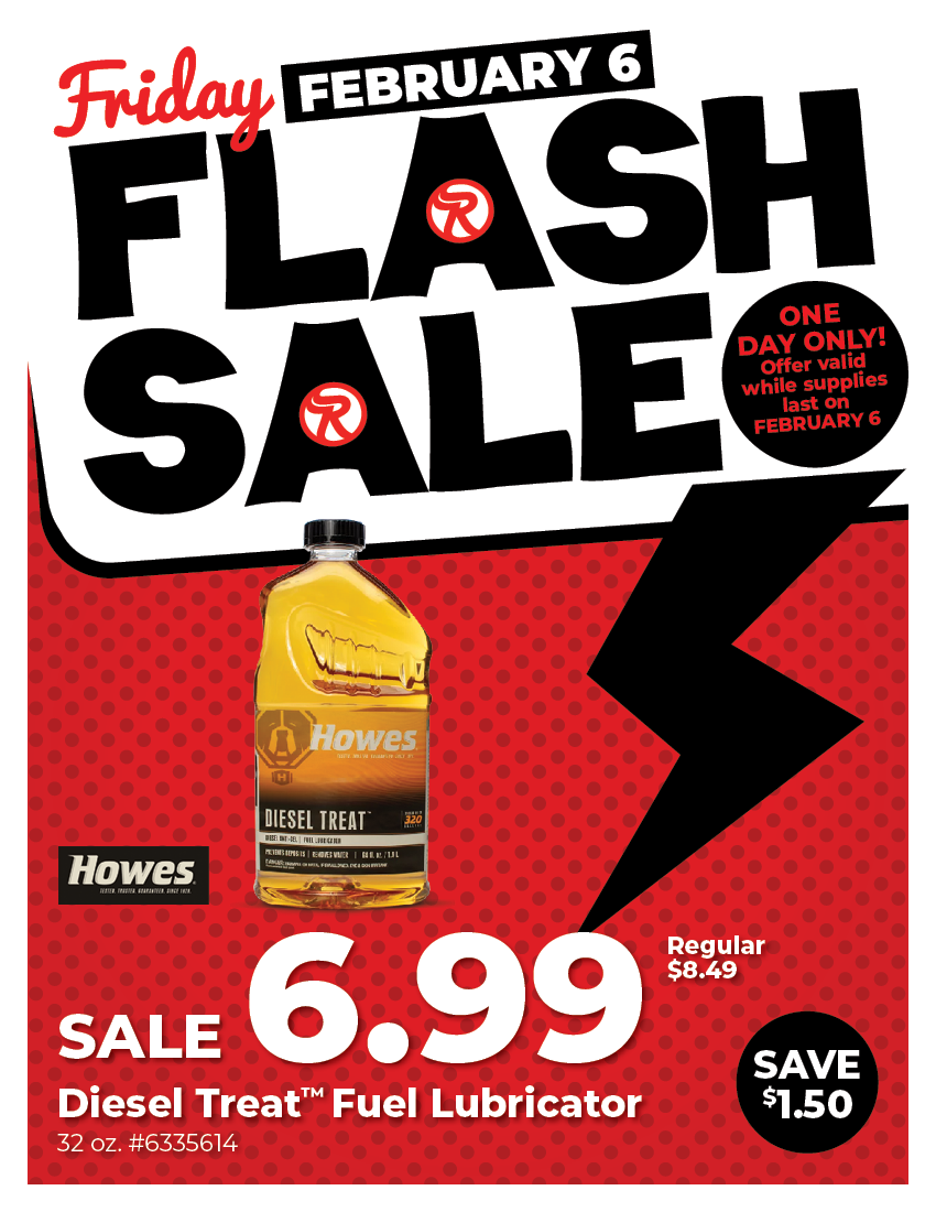Friday Flash Sale - Howes™ Diesel Treat™ Fuel Lubricator - 32 oz. - SALE $6.99