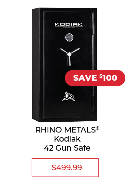 RHINO METALS® KODIAK® 42 Long Gun Safe - SALE $499.99