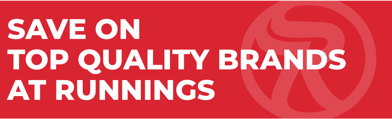 Save on Top Quality Brands at Runnings