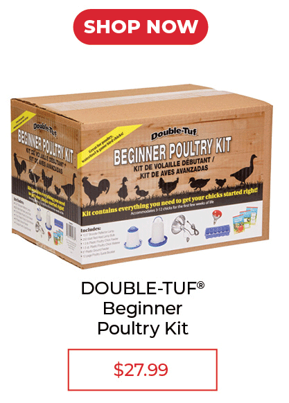 DOUBLE-TUF Beginner Poultry Kit - SALE $27.99