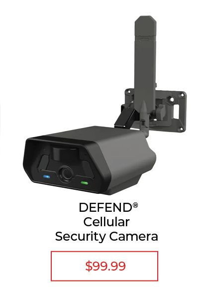 Defend by TACTACAM™ Cellular Security Camera - SALE $99.99