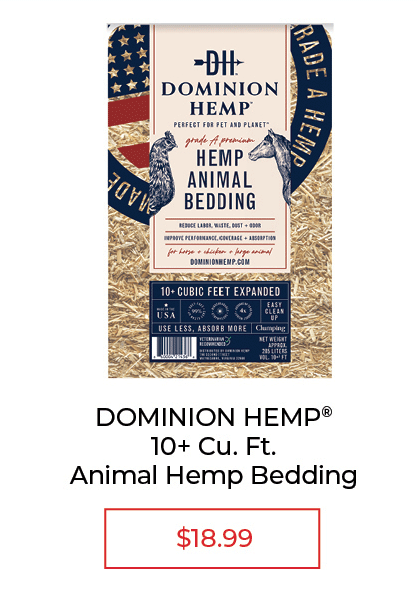 Animal Hemp Bedding - SALE $18.99
