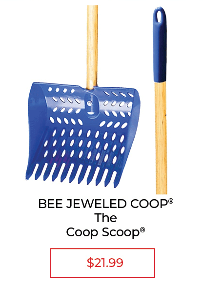 The Coop Scoop® 2-in-1 Chicken Poop Scoop & Rake - SALE $21.99