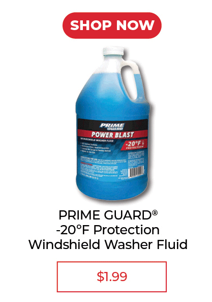 PRIME GUARD Power Blast-20ºF Protection Windshield Washer Fluid - SALE $1.99