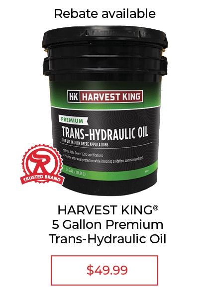 Harvest King® Premium Tractor Trans-Hydraulic Fluid for John Deere, 5 gal. - SALE $49.99