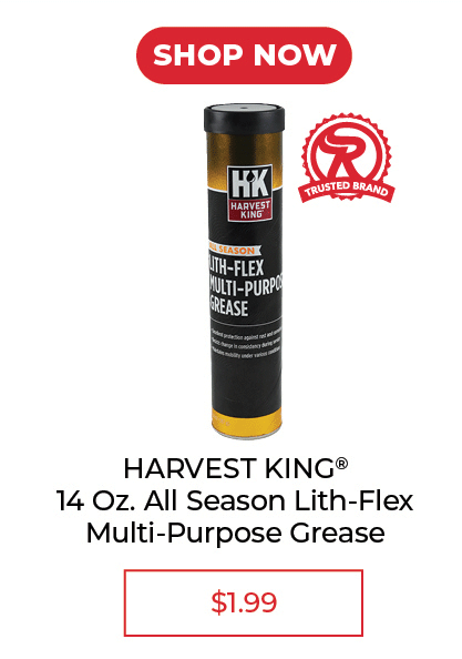 Harvest King 14 oz. Lith Flex Multi-Purpose Grease - SALE $1.99