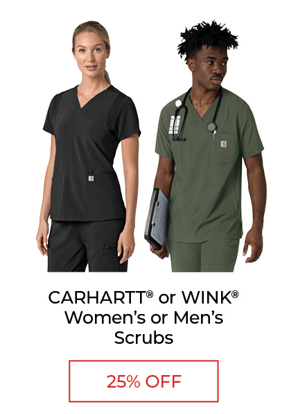 CARHARTT® or WINK® Women's or Men's Scrubs - 25% OFF