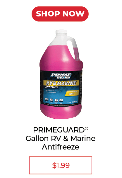 PRIME GUARD RV & Marine Antifreeze - SALE $1.99