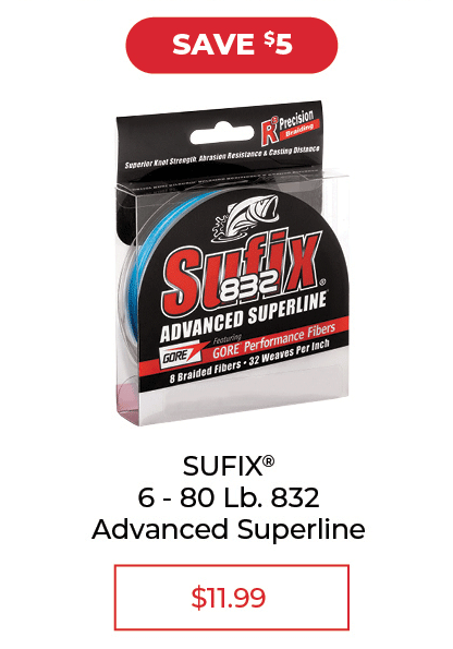 Sufix 832 Advanced Superline - SALE $11.99