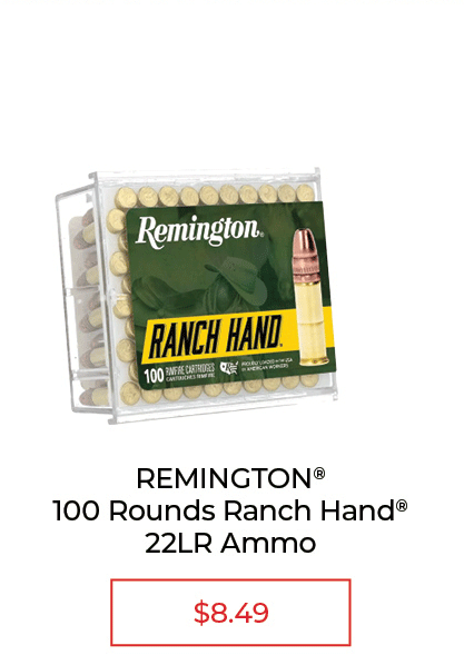 Remington Ranch Hand 22LR Ammo - SALE $8.49