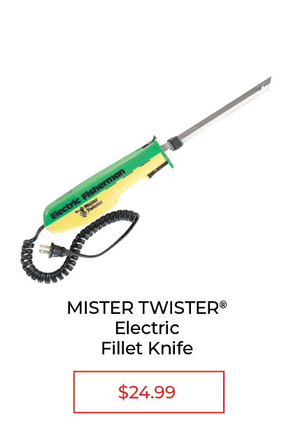 Mister Twister Electric Fillet Knife - SALE $24.99