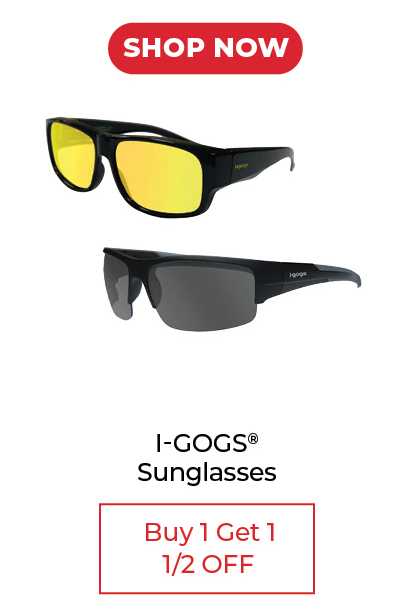 i-gogs® Sunglasses - Buy 1 Get 1 1/2 Off